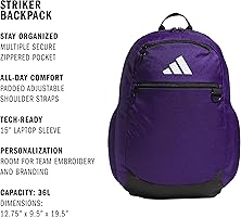 Amazon.com: Striker Team Sports Backpack for soccer and more