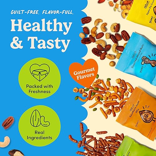 Miniatura 5 de Nuts.com - Caja de aperitivos de frutos secos y frutas secas - Surtido gourmet para invierno, día de San Valentín y regalos festivos - El paquete