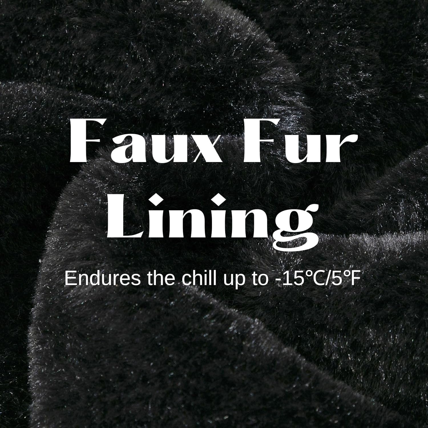 Winter Parka Jackets for Women,Thickened Ladies Puffer Jacket with Faux Fur Lined, Warm, Hooded Womens Winter Coats - Image 5