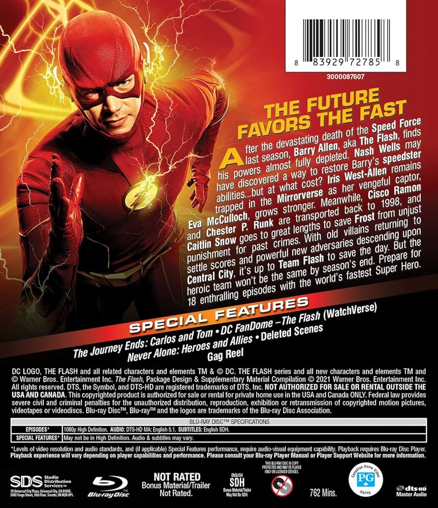 その他 The Flash: The Complete Fourth Season (DC) [Blu-ray] Amazon.co.jp: The Flash: The Complete Fourth Season (DC