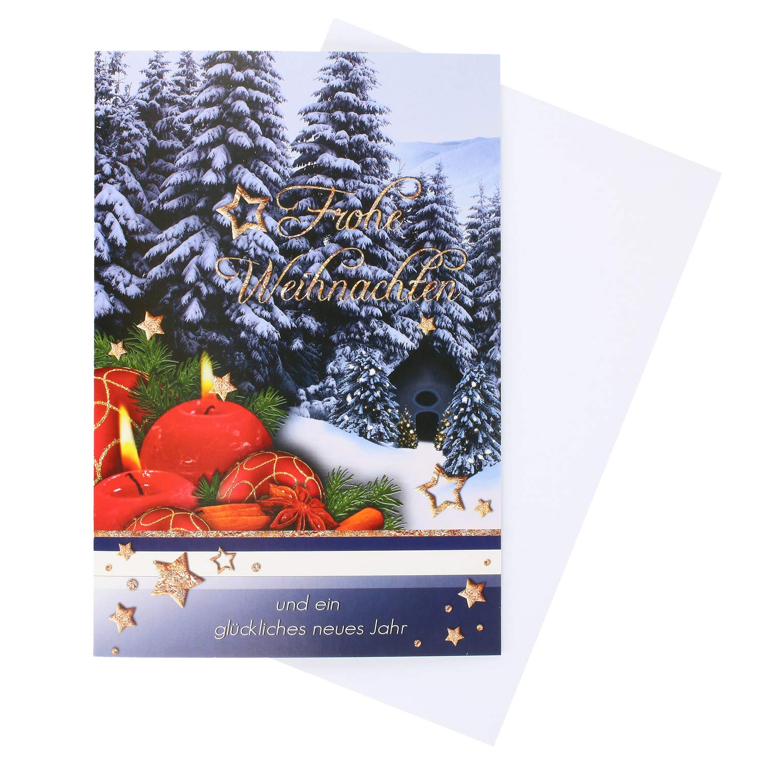Cofullsky Christmas Holiday Cards With Envelopes And - View #2