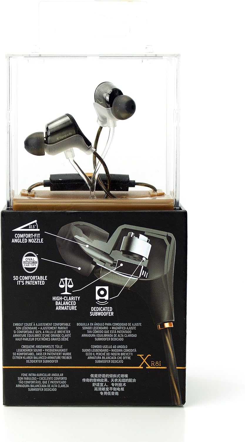 klipsch xr8i in ear headphones