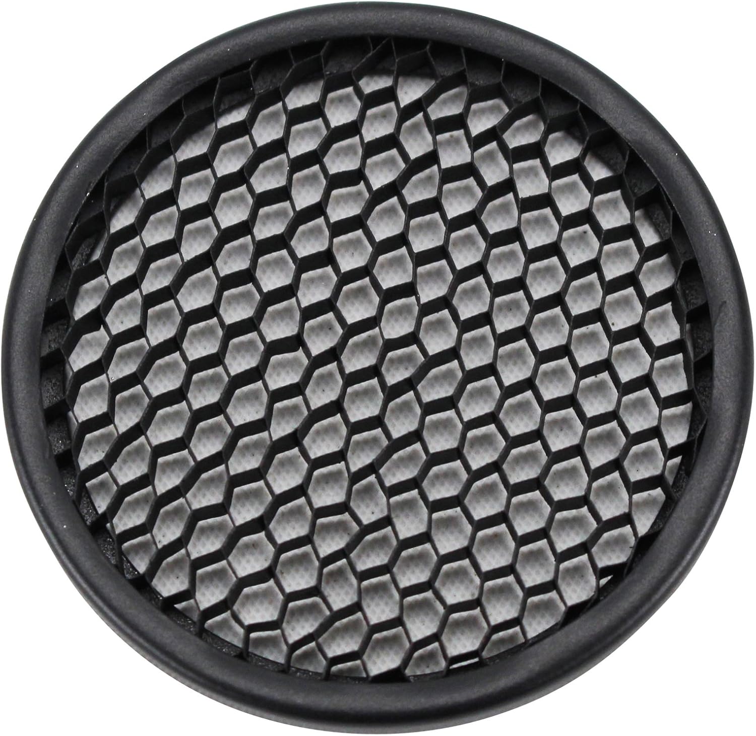 Hex Cell Louver in Matte Black Size: 2"