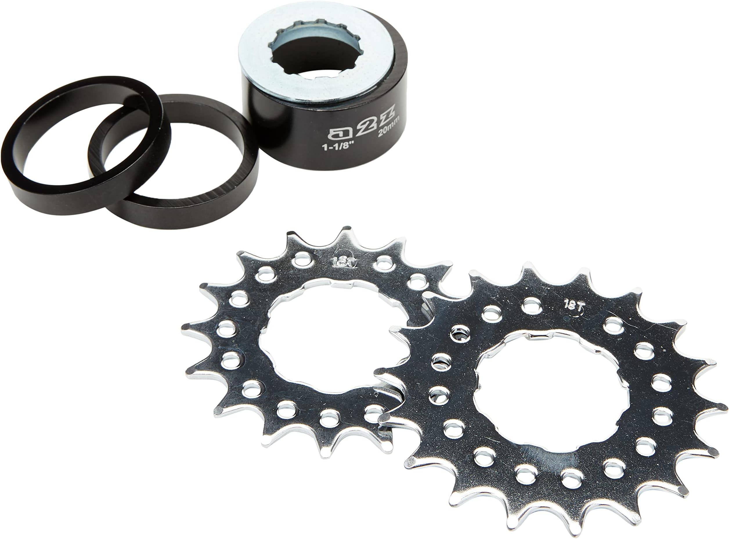 A2Z Mountain Bike Single Speed Conversion Kit 16t + 18t