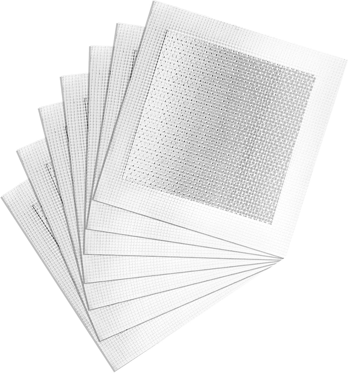 7pcs 6" x 6" Drywall Repair Patch | Patch Mesh, Screen Patch Repair, Self Adhesive, Aluminum Wall Repair Patch Kit