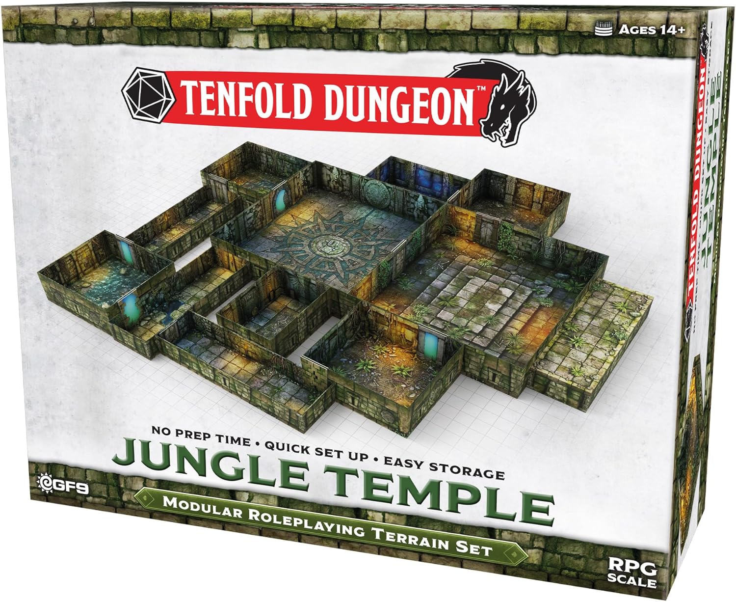 Gale Force Nine - Tenfold Dungeon - Jungle Temple