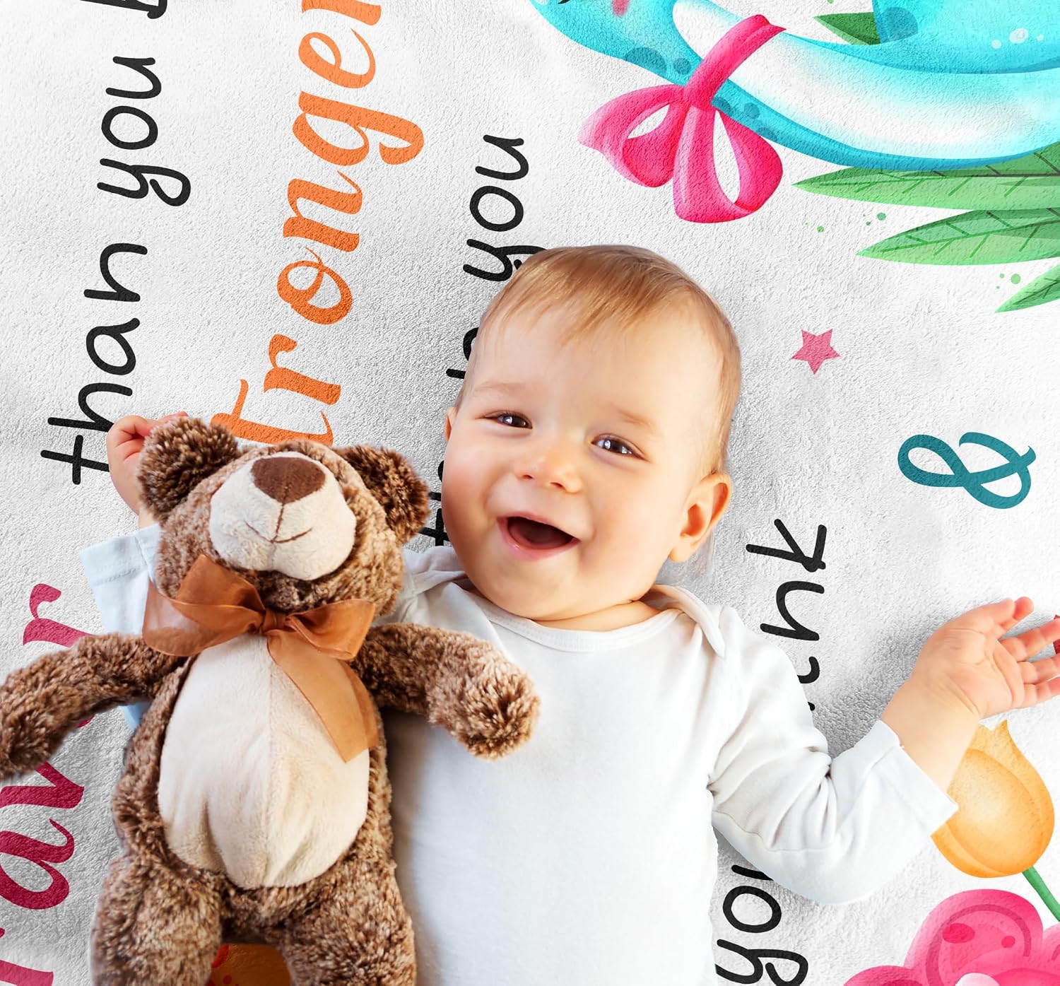 Dinosaur Blanket, Dinosaur Gifts for Girls/Boys 50"X40", Birthday Gift for Kids Teens Who Like Dinosaurs