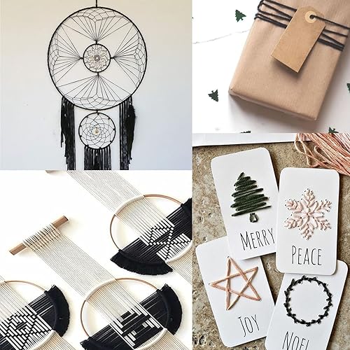 Miniatura 2 de Hilo de algodón para panaderos, cuerda de algodón de 656 pies de 0.079in para manualidades, envoltura de regalos, artes y manualidades, decoración