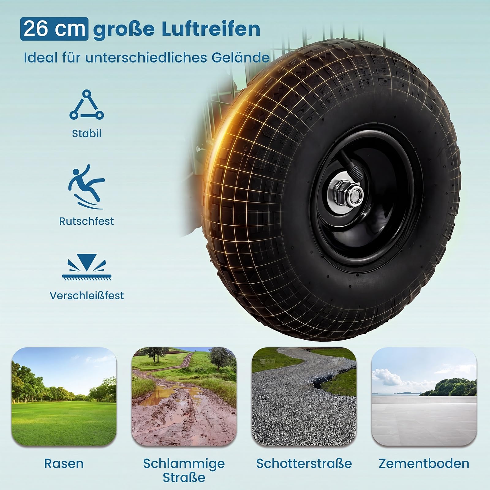 COSTWAY Gartenwagen mit Rollsitz & ausziehbarem Griff, Mobiler Gartensitz mit Ablage & Korb & Werkzeugtasche & Sitzkissen, 360 ° drehbar | höhenverstellbar, Lenkbarer Gartenhocker bis 135 kg (Blau)