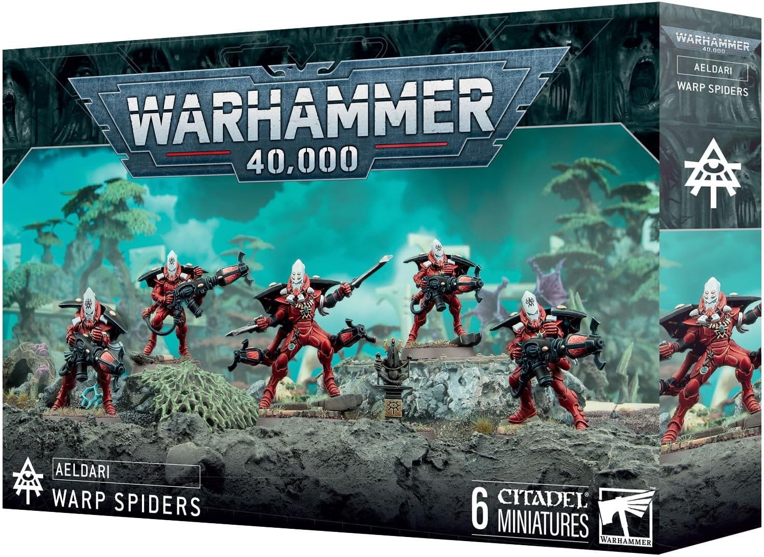 Warhammer 40,000 Aeldari Warp Spiders Model Kit