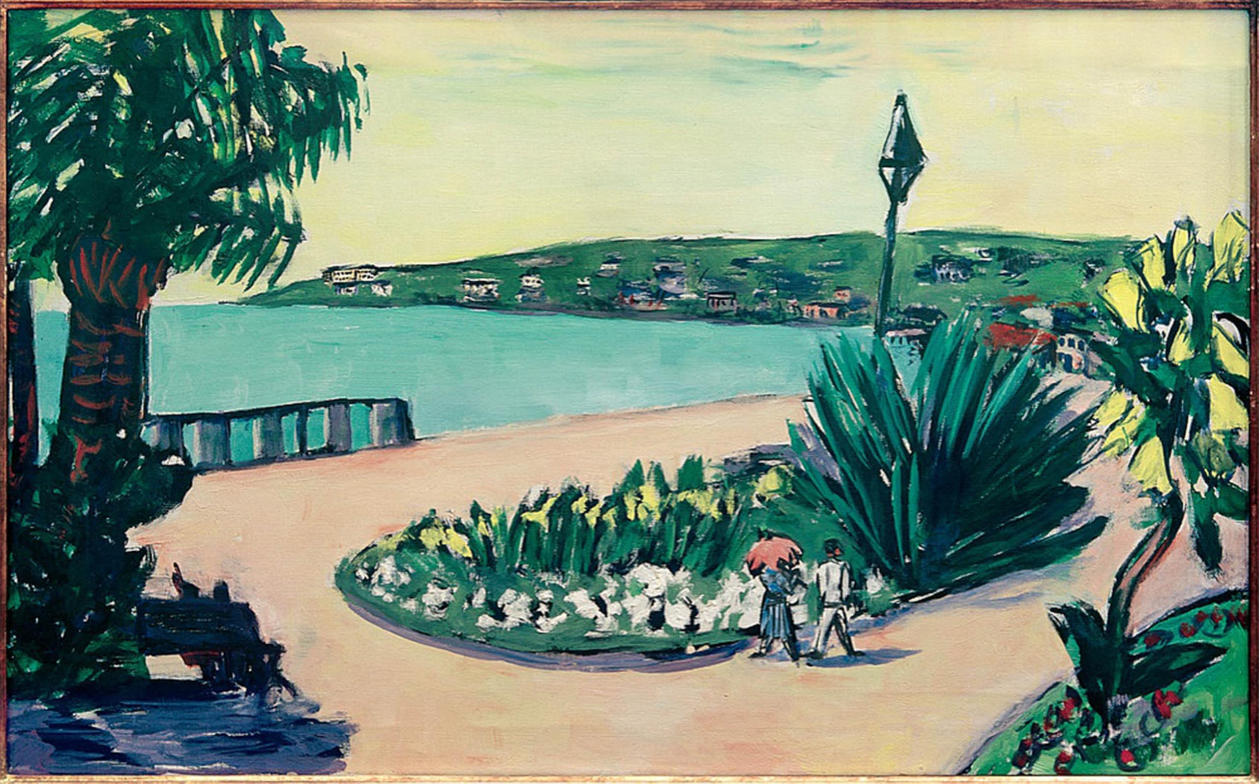 Cuadro en lienzo de Max Beckmann para un dormitorio con encanto italiano 5