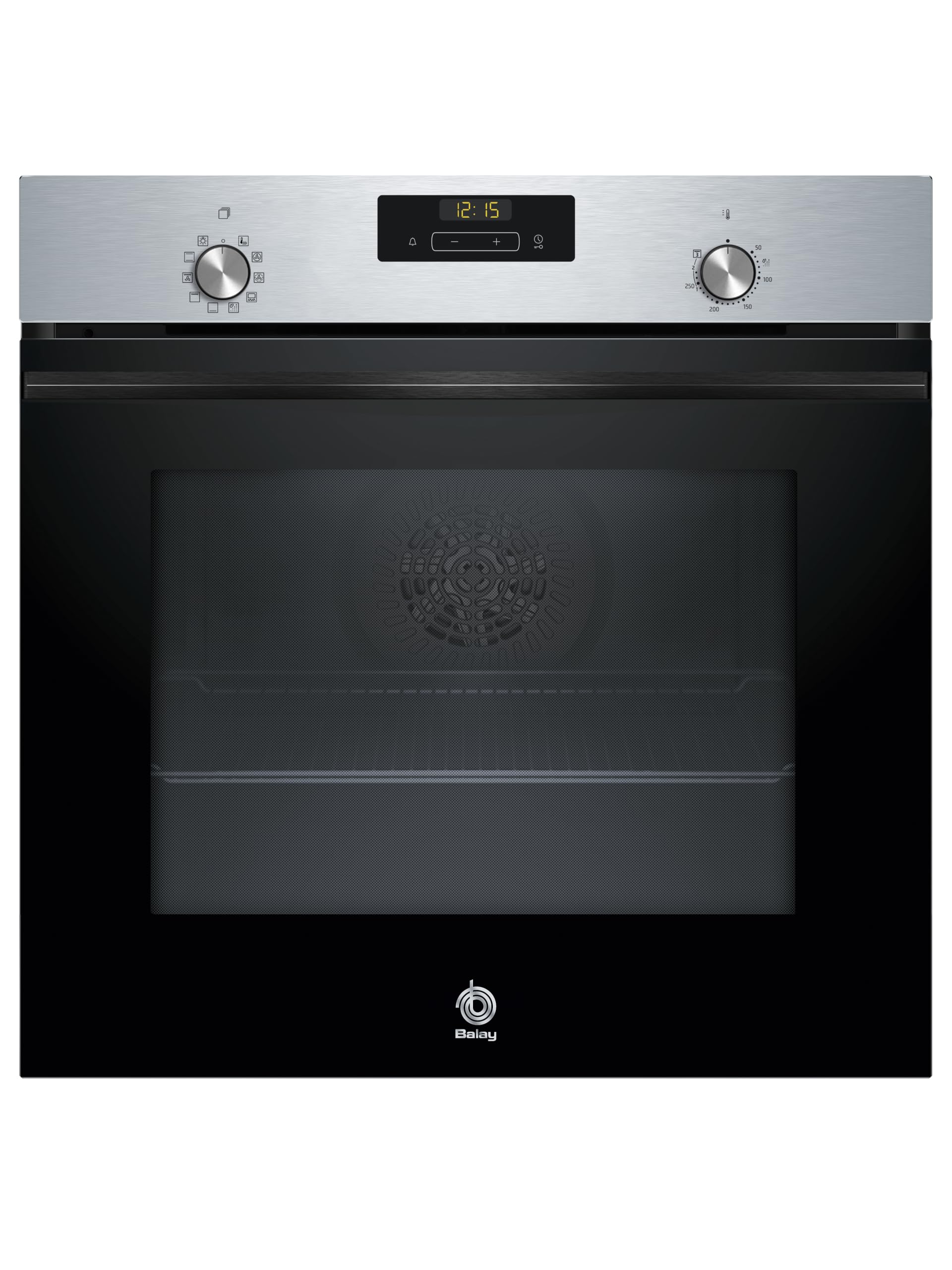 Balay, Horno multifunción, Aqualisis, Cristal negro, 3HB413CX3 | Ayuda a la limpieza del horno con Aqualisis y desmonta la puerta extraíble para una limpieza a fondo.