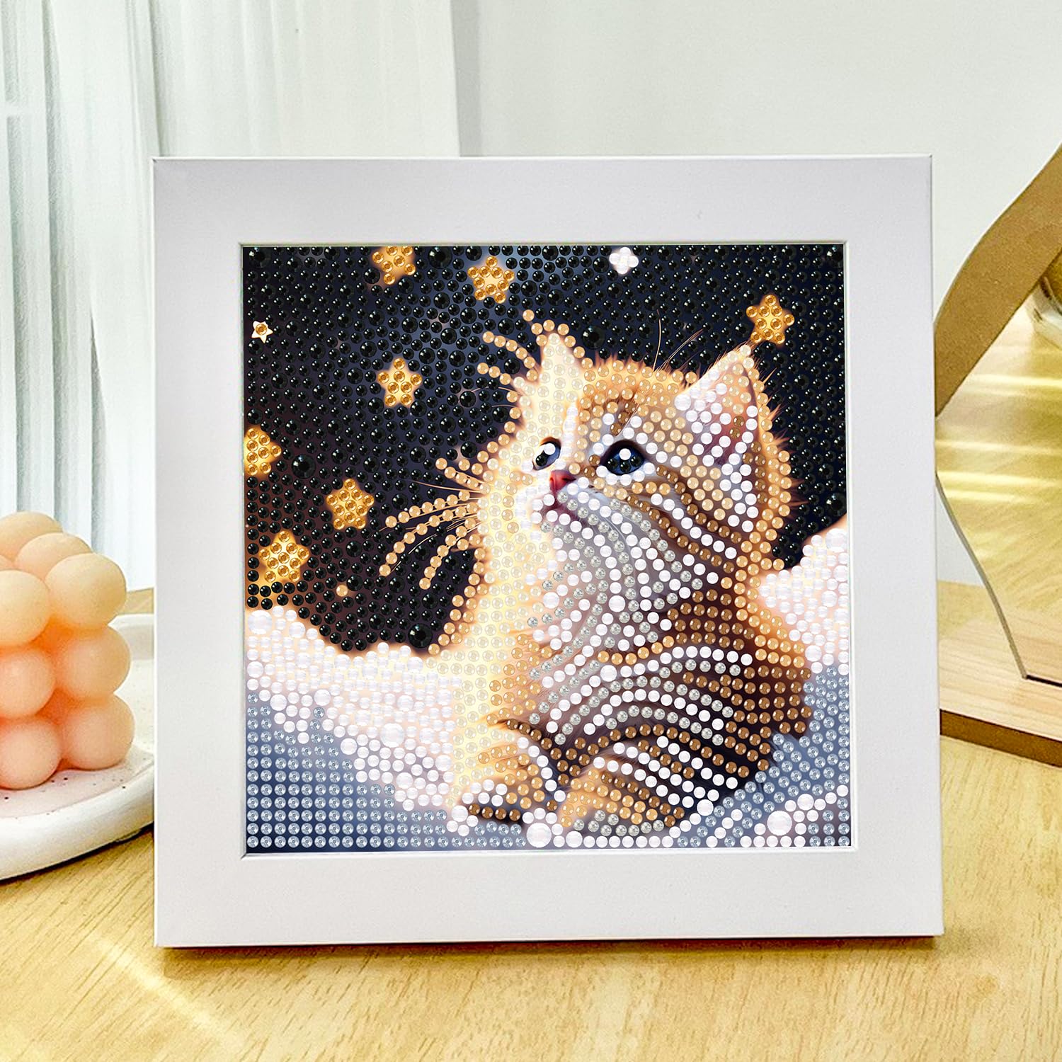 Miquans Art Kits De Peinture Diamant Pour Enfants, Kits De