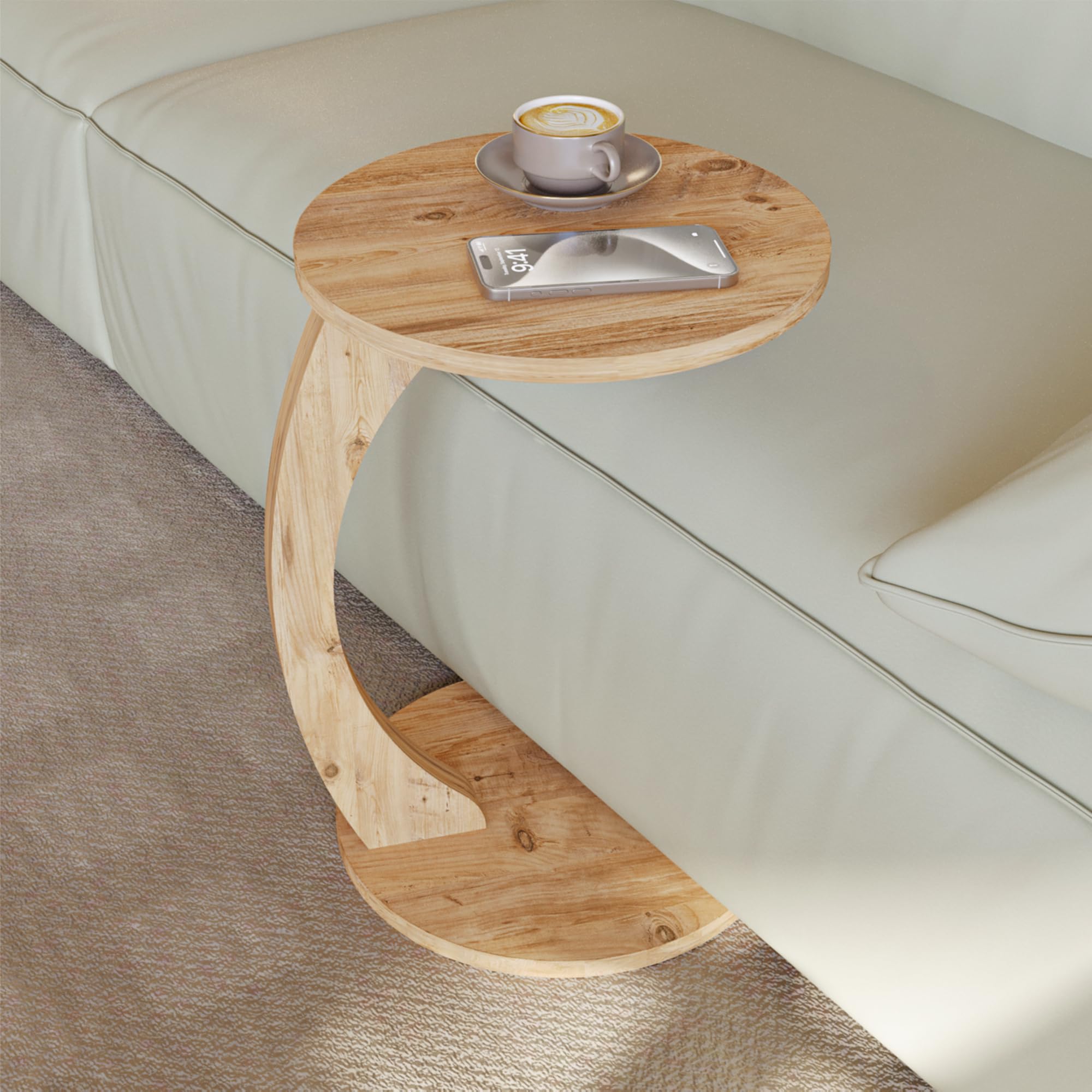 Table basse avec roulettes pour petit salon : optimisez votre canapé