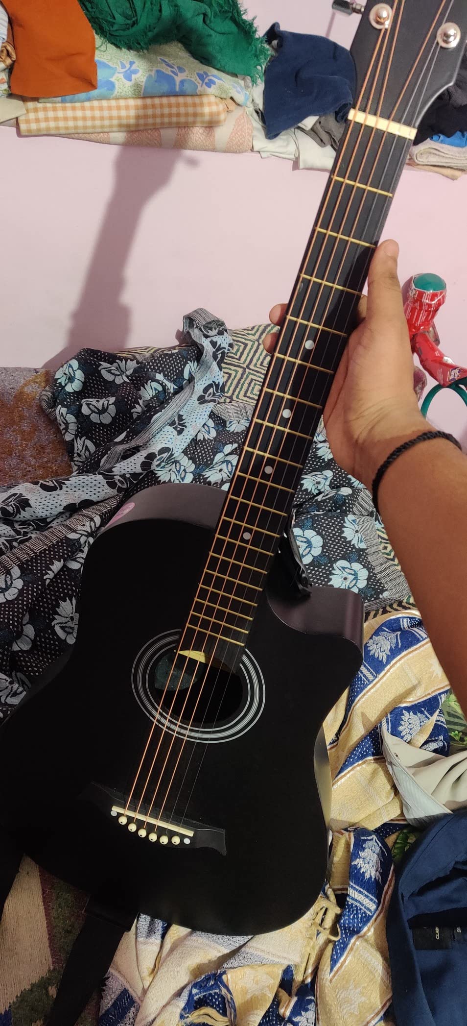 Medellin 38" Acoustic Guitar Carbon Fiber body+(Free Online Learning