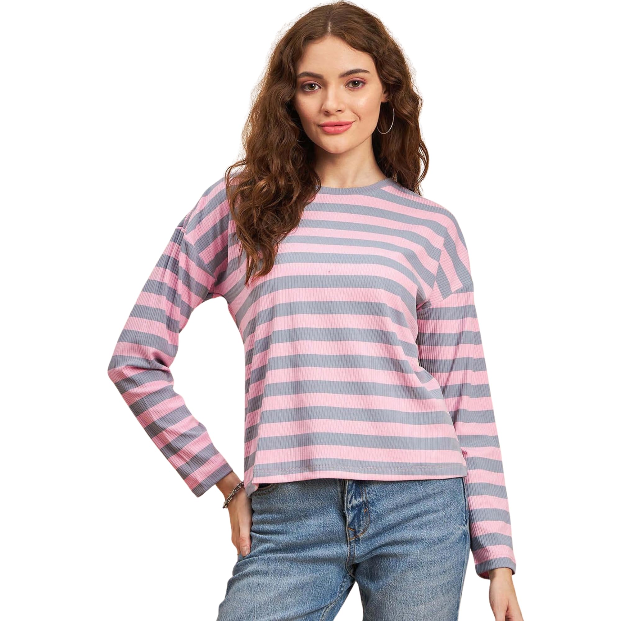 Full Sleeve Solid Women Sweatshirt | MS-SWS-1131-image-47