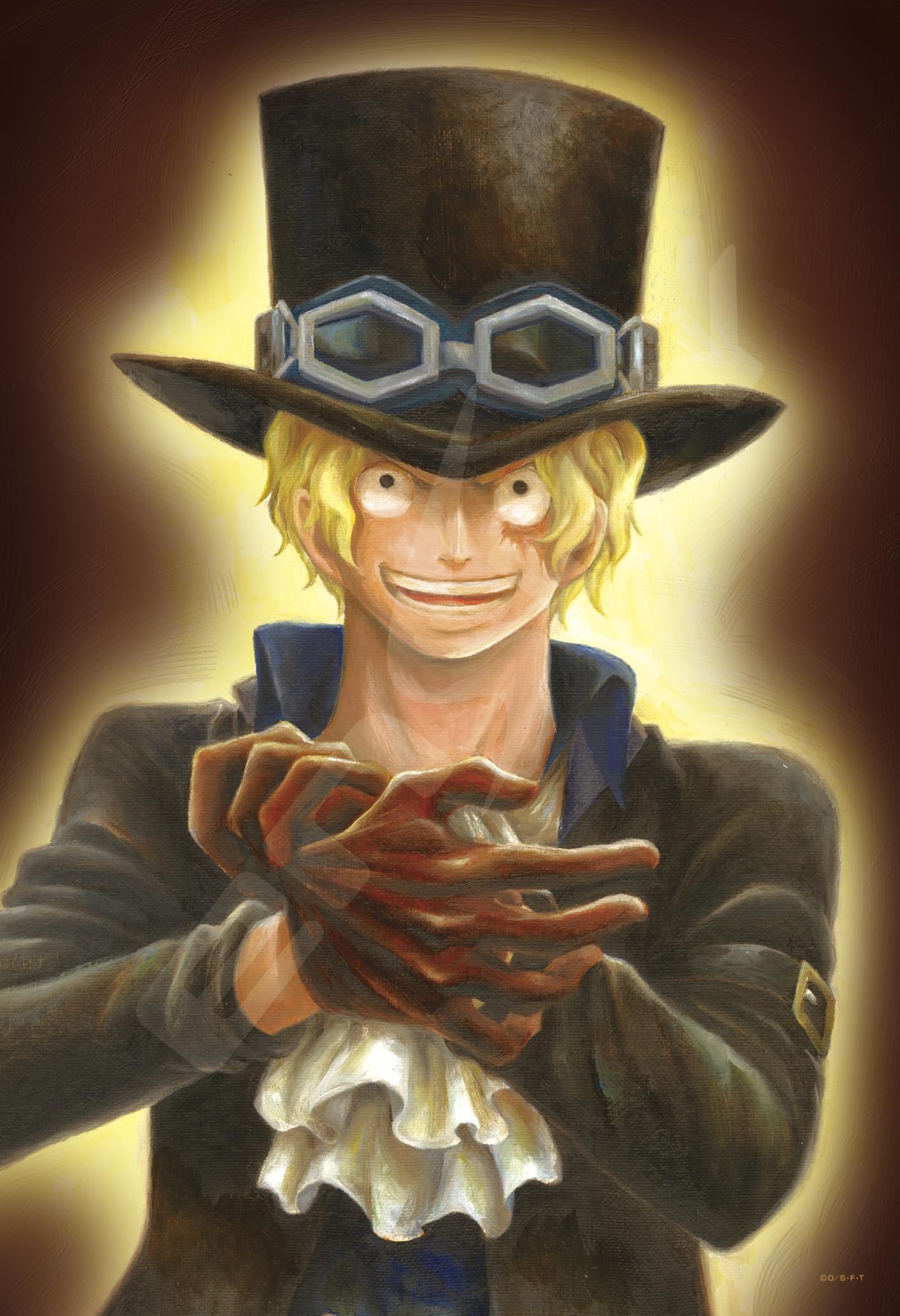 ONEPIECEサボ炎帝⭐︎1000ピース ジグソーパズル完成品