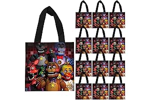 Dkheier 20 Pcs Five Nights Birthday Party Bags for Candy