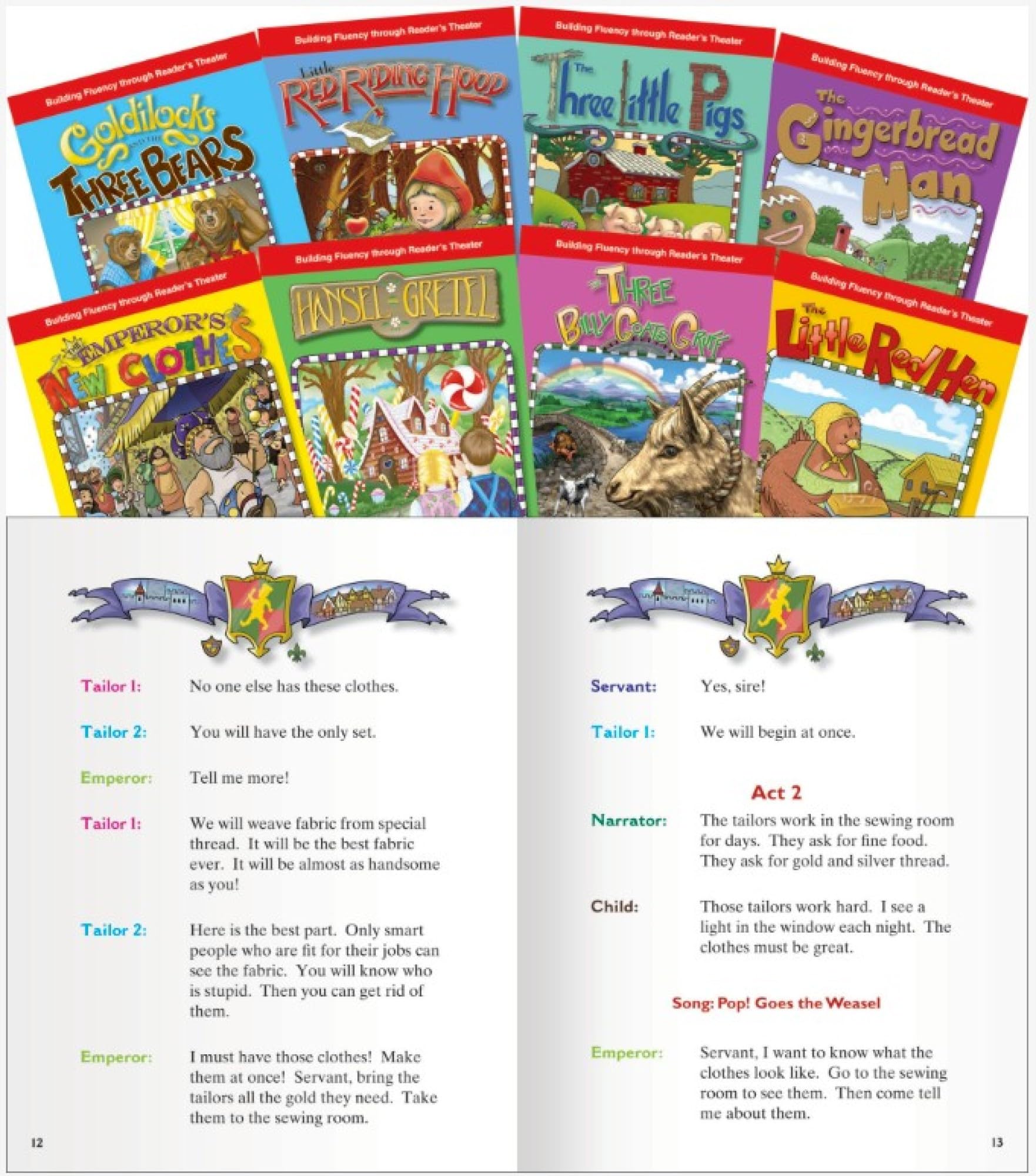 Reader's Theater: Folk & Fairy Tales English Set