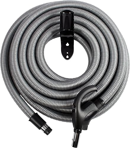 Cen-Tec Systems 97283 - Manguera de vacío central de bajo voltaje, 40 pies, color plateado