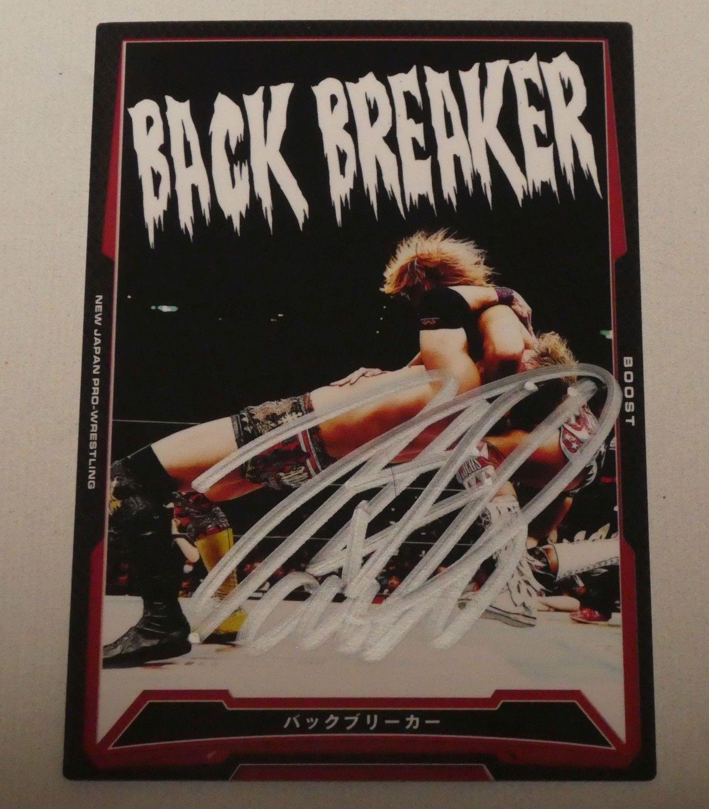 Tetsuya Naito Signed 2016 Bushiroad New Japan Pro Wrestling G1 Climax 26 Card 92 - Autographed Wrestling Cards