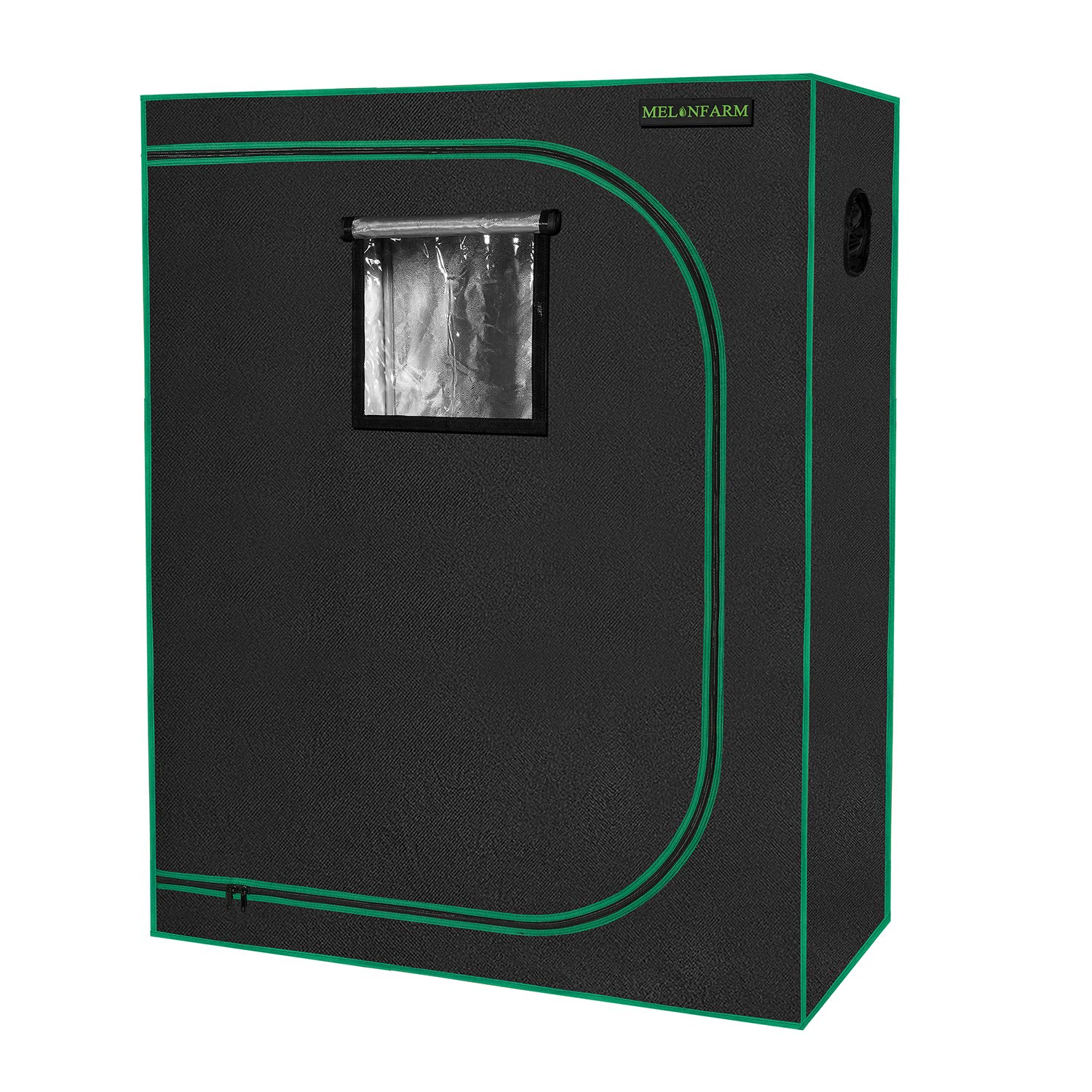 MELONFARM Grow Tent 48"x24"x60" Reflective 600D Mylar Hydroponic with Observation Window, Floor Tray and Tool Bag for Indoor Plant Growing 2'x4
