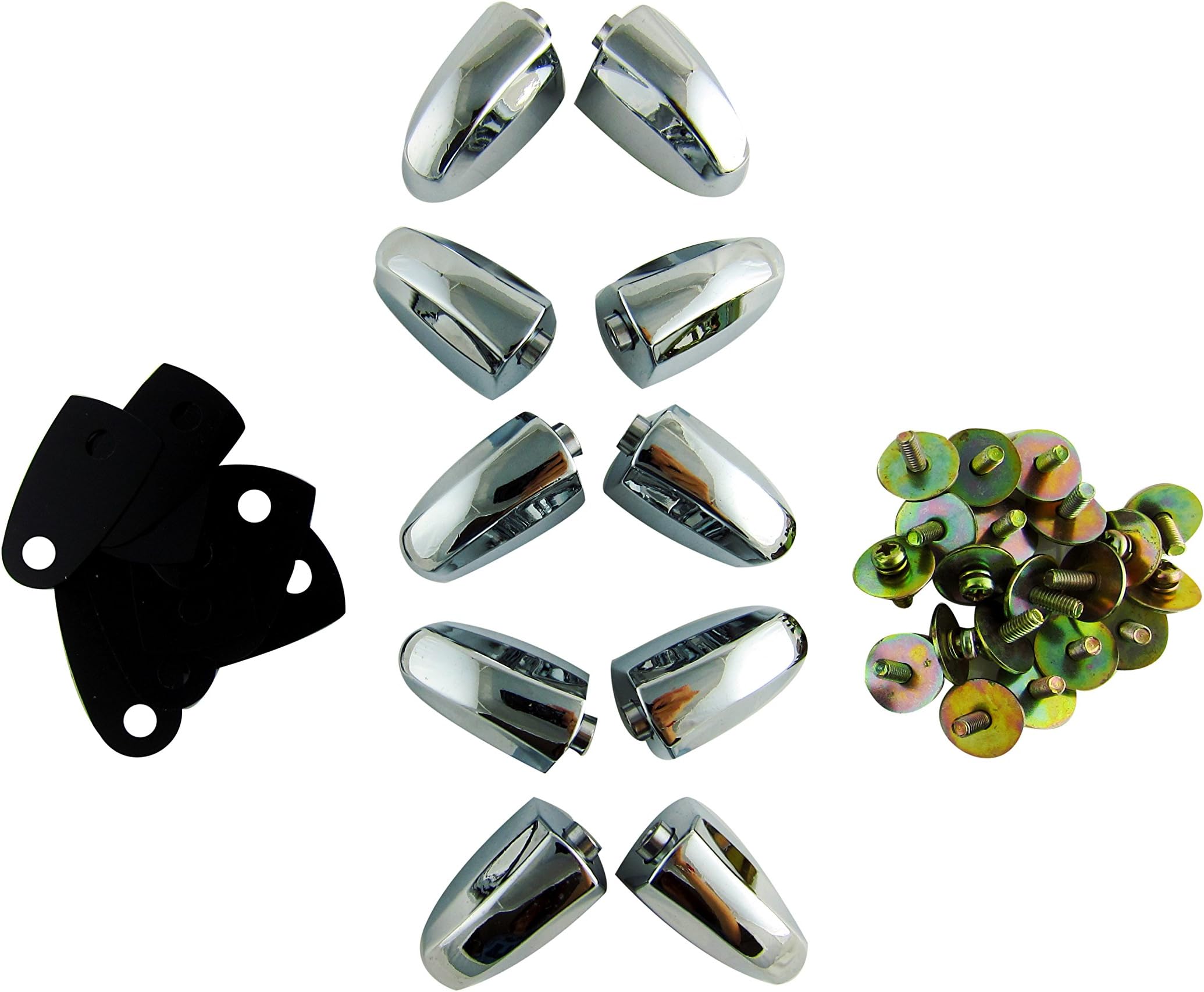Goedrum 10 Single End Tom Drum Lugs with Mounting Screws