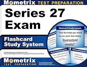 Series 27 Exam Flashcard Study System: Series 27 Test Practice Questions & Review for the Financial and Operations Principal Qualification Examination (Cards)