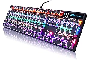 Camiysn Typewriter Style Mechanical Gaming Keyboard: The Vintage Typing Experience Reimagined