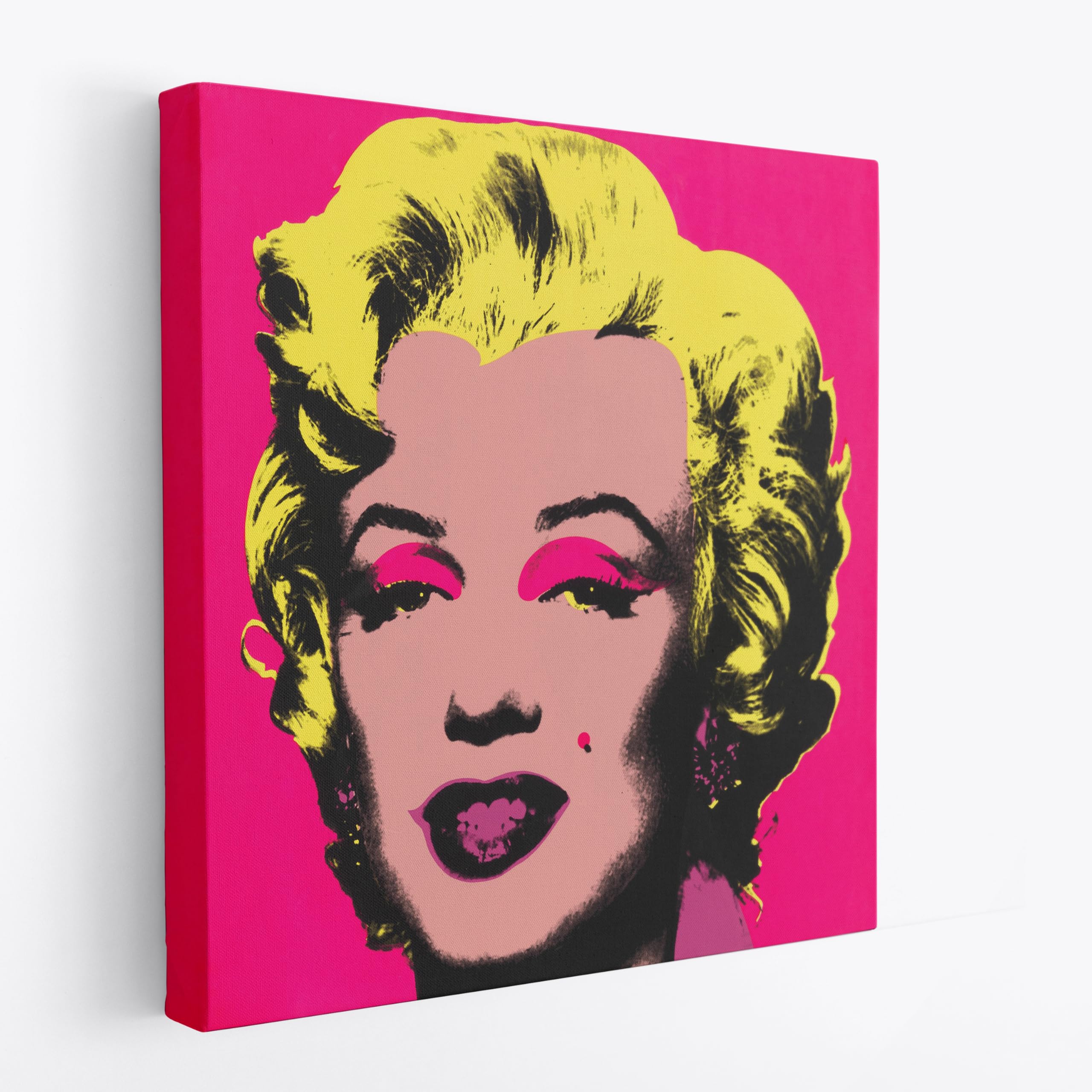 Artis Laboratory Poster Andy Warhol Riproduzione Marilyn 100x100cm - Stampa su Tela Artistica SENZA CORNICE, Quadri Moderni Soggiorno, Arredo Casa Ufficio, Eco-Friendly, Made in Italy