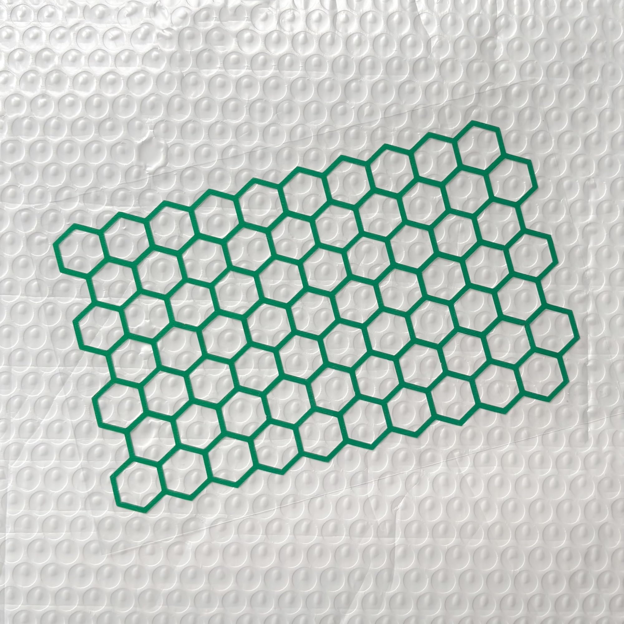 HAfgDJ Motorcycle Stickers Modification Waterproof Honeycomb Reflective Helmet Decal