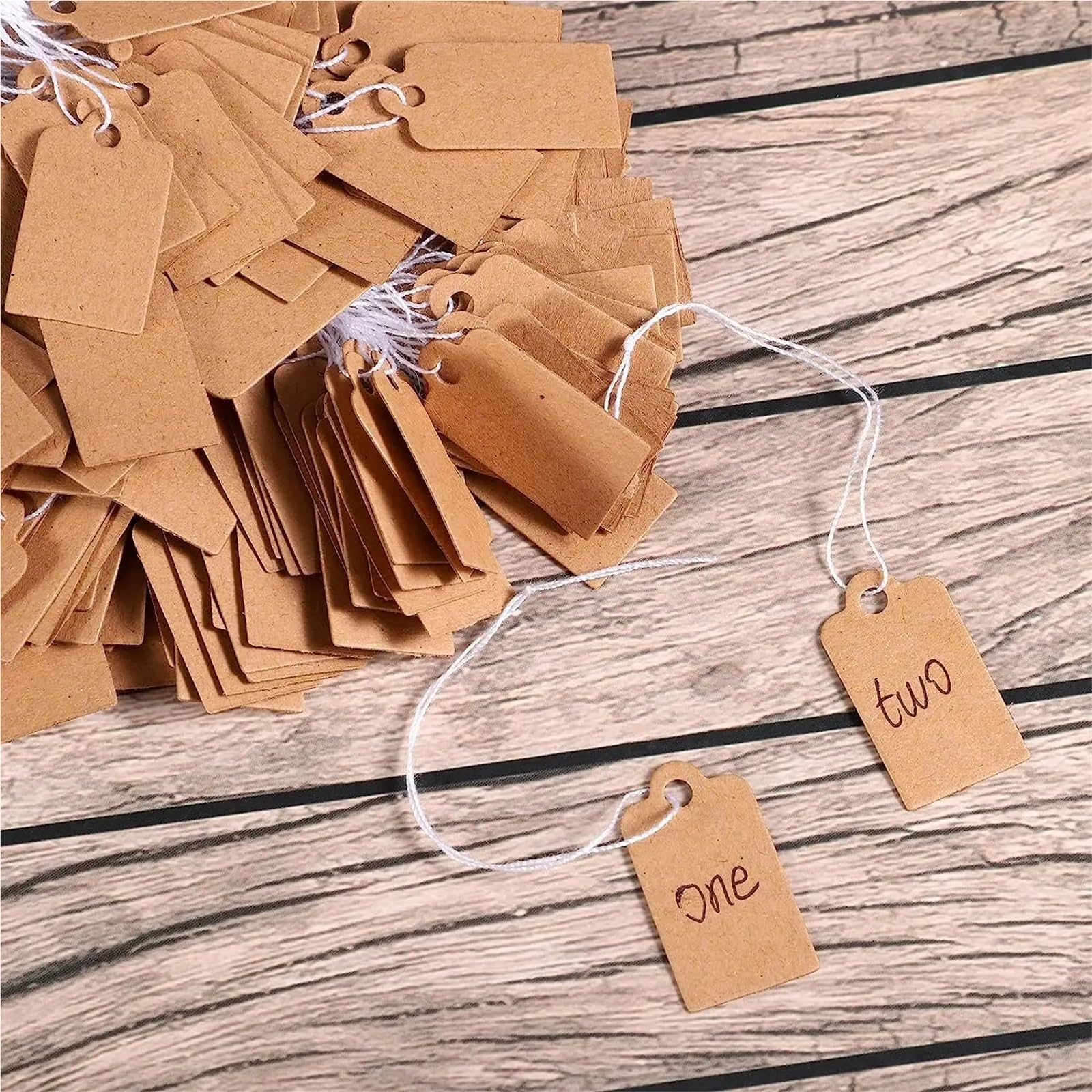 1000 szt. 2,6 x 1,5 cm biżuteria ręcznie robiona cena etykiety z papieru pakowego artykuły odzieżowe puste karty zawieszki