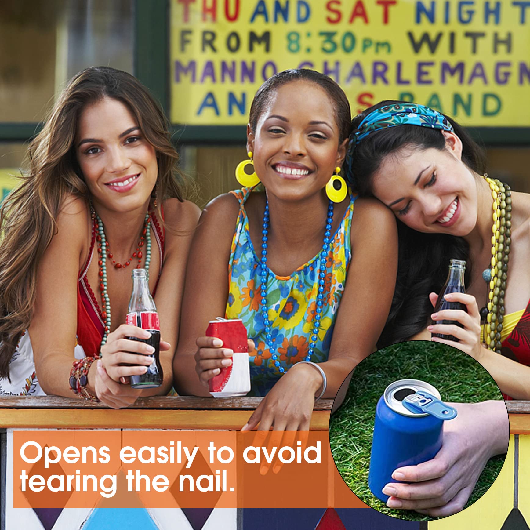 Getränkedosenöffner Mit Deckelfunktion - Praktischer Ringöffner Für Bier & Soda