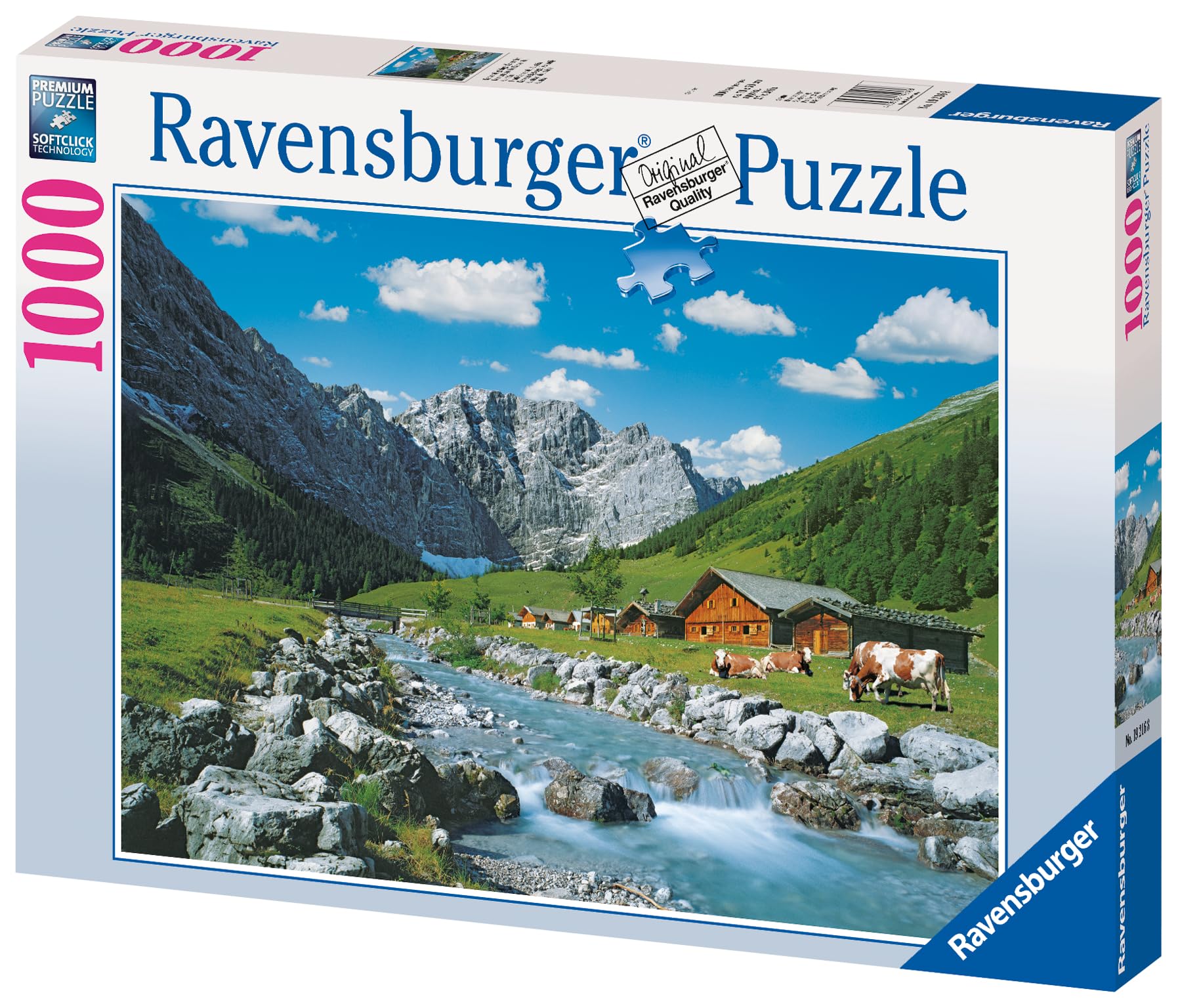 Ravensburger Puzzle Campi Di Lavanda 1000 Pezzi - Paesaggio, 70x50 Cm, Per Adulti E Ragazzi, Idea Regalo