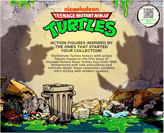 Teenage Mutant Ninja Turtles Classic Remastered Raph vs. Rocksteady 2-Pack by Playmates Toys