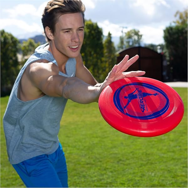 Aerobie 6046419 - Frisbee rosso con diametro 27 cm - 4
