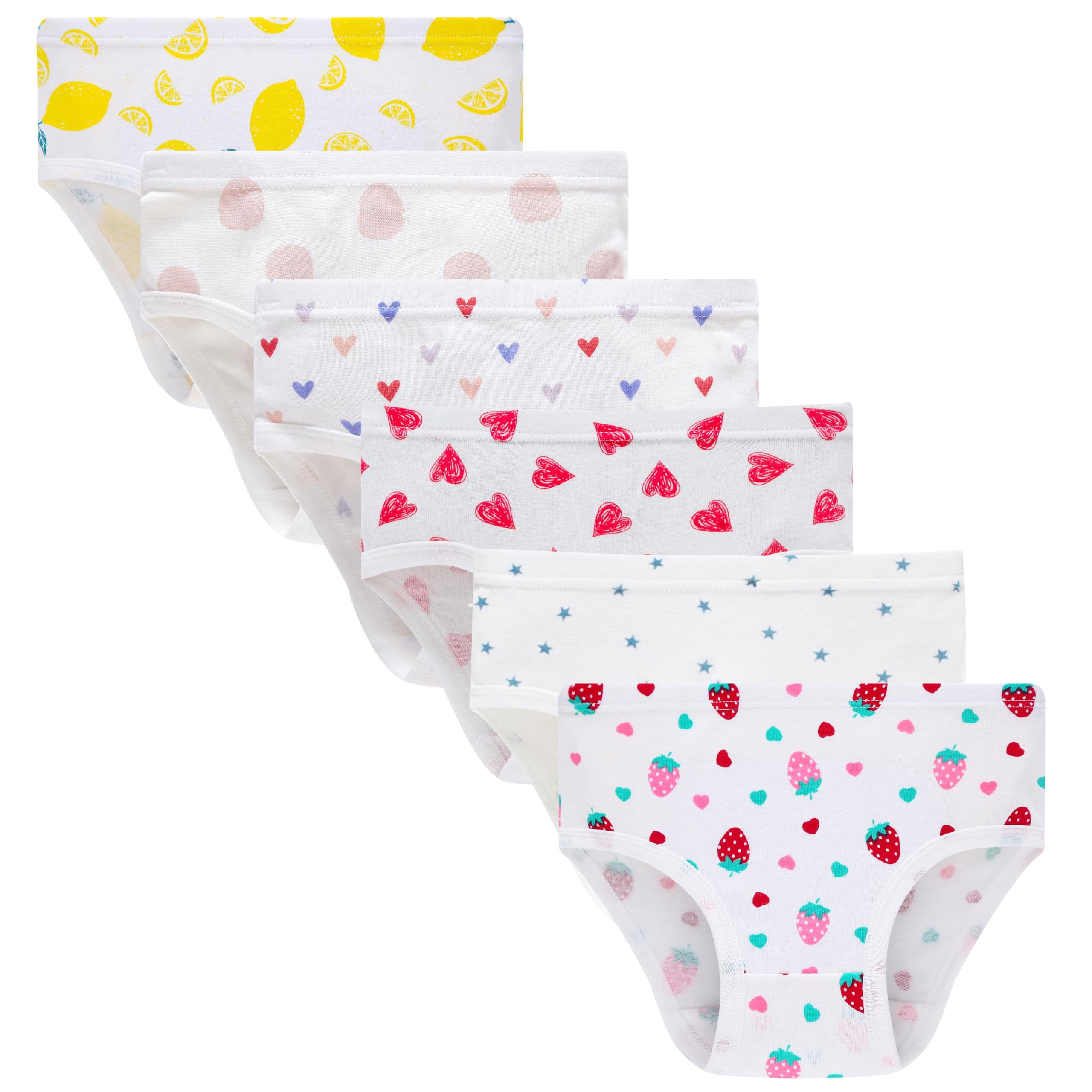Family Feeling Little Girl Underwear Toddler Panties Big Kids Undies Soft 100 Cotton