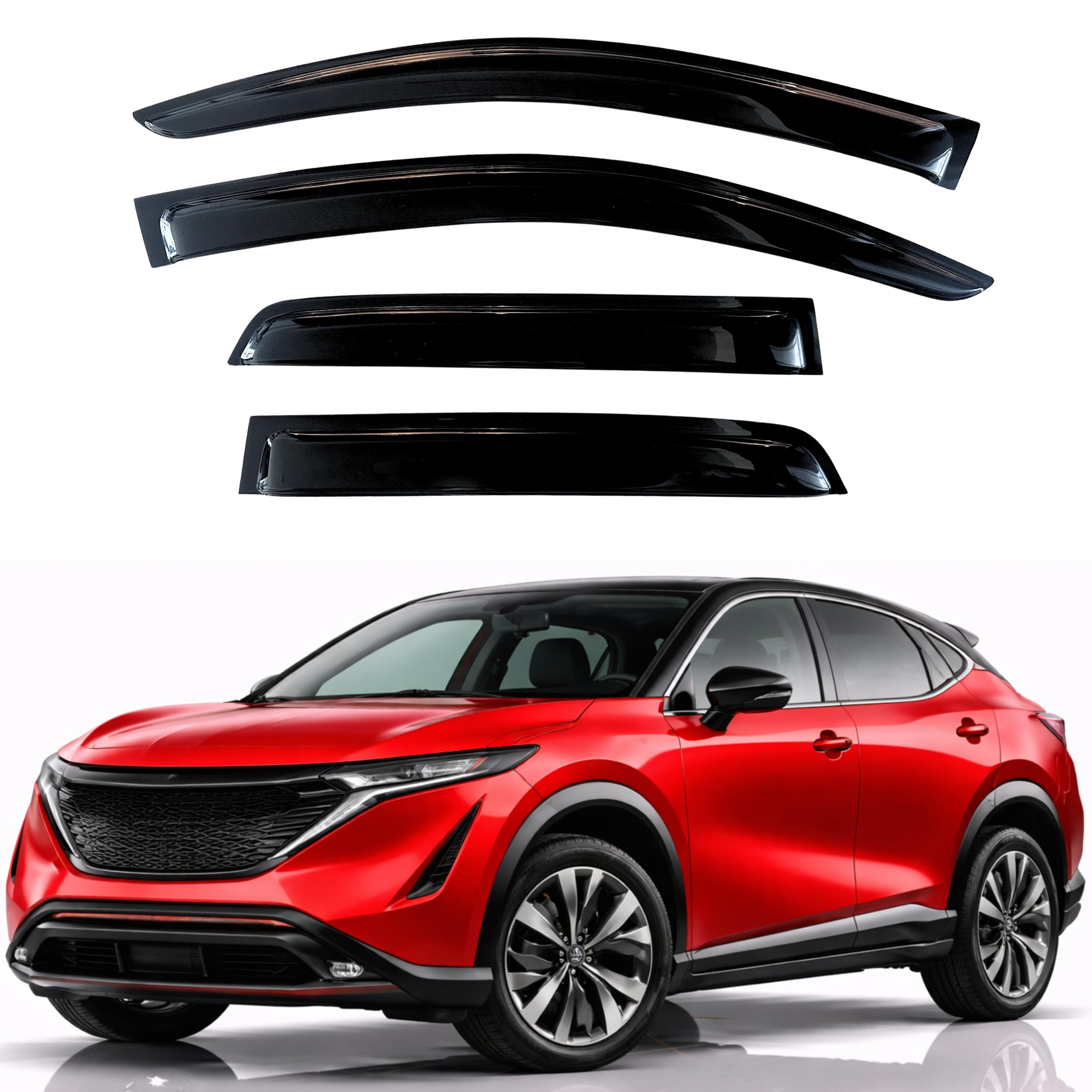 KPY Rain Guards Fit for 2023-2025 Nissan Ariya