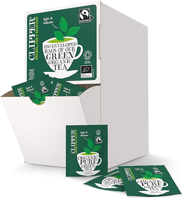 Clipper Organic Green Teabags, 250 Teabags