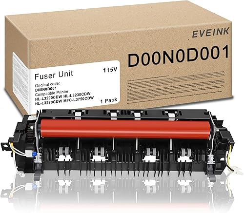 Reemplazo de la unidad de fijación del fusor D00N0D001 para impresora Brother HL-L3290CDW HL-L3230CDW HL-L3270CDW MFC-L3750CDW MFC-L3770CDW (paquete