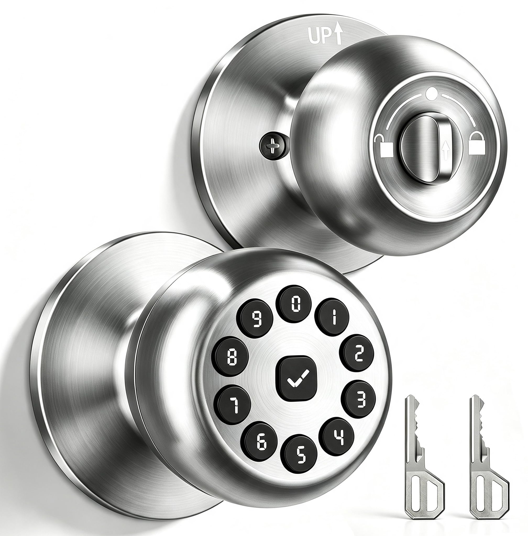 Smart Keypad Door Lock - Keyless Entry -1 Smart Keypad Door Lock - Keyless Entry -1