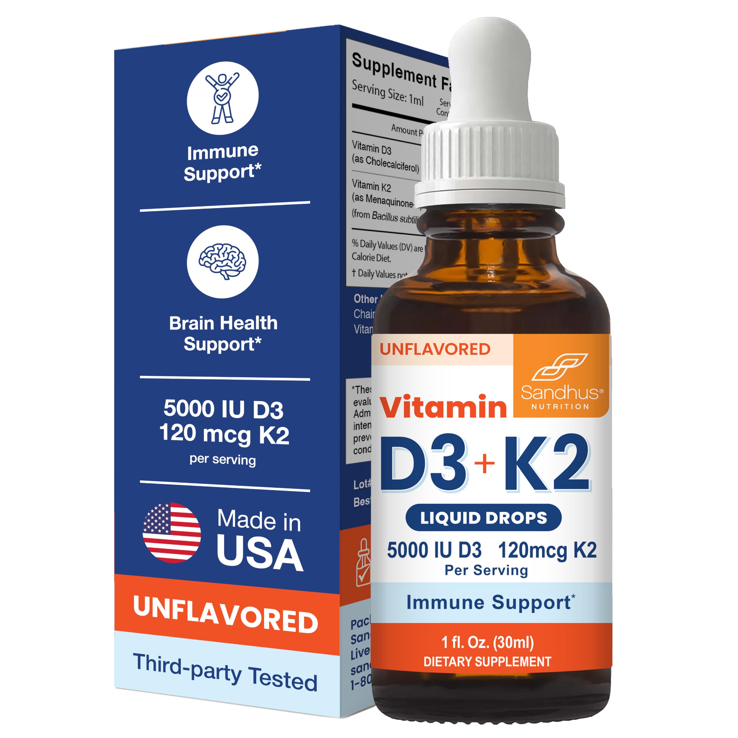 Vitamin D3 K2 4000 IU 120mcg Magnesium Zinc B6 Quercetin Capsules 120 Count — Amazon image 9