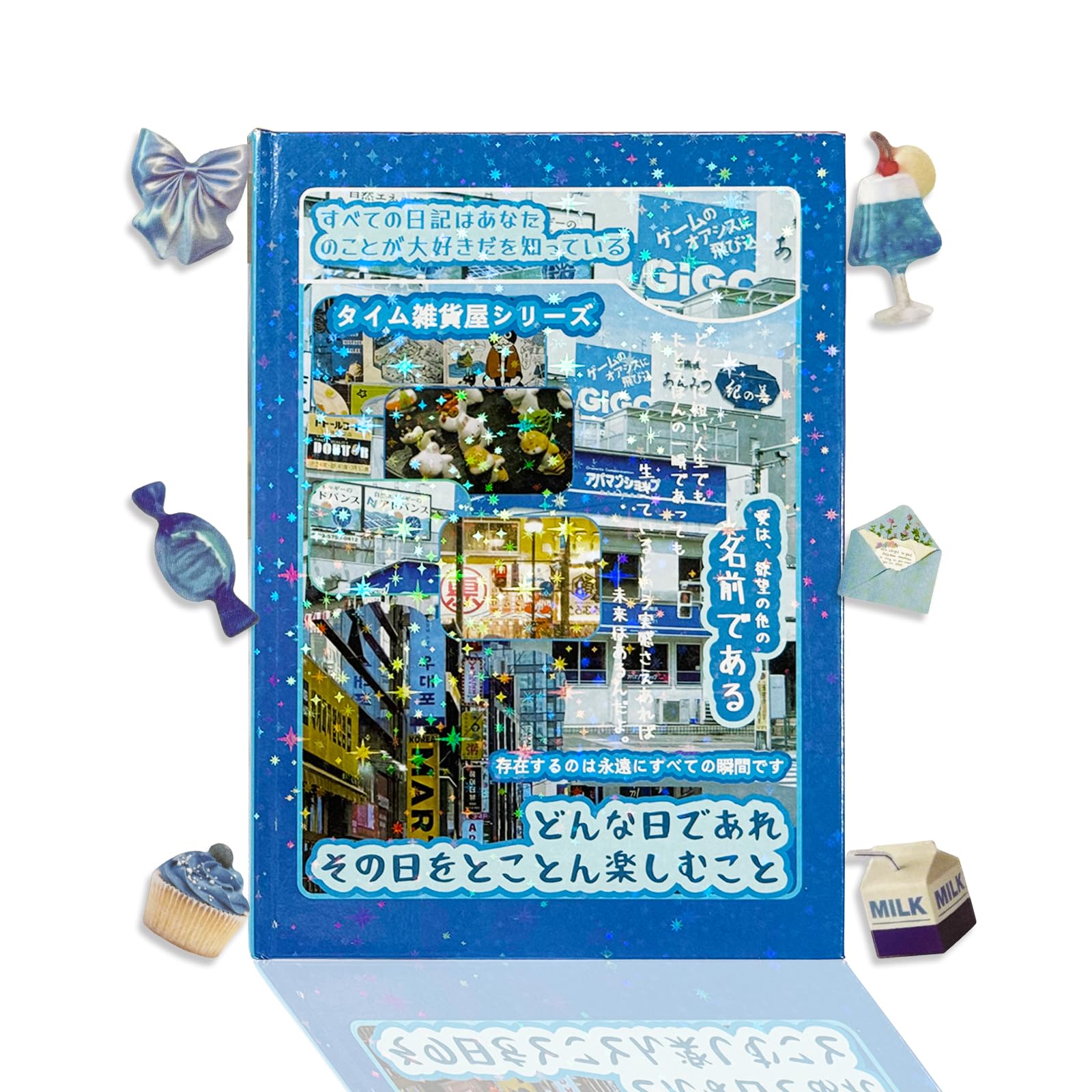 Japońska książka z naklejkami w stylu retro, 45 arkuszy, ponad 700 wzorów, wstępnie wycięte naklejki papierowe z serii snów, do scrapbookingu, dziennika (zimowy list marzeń)