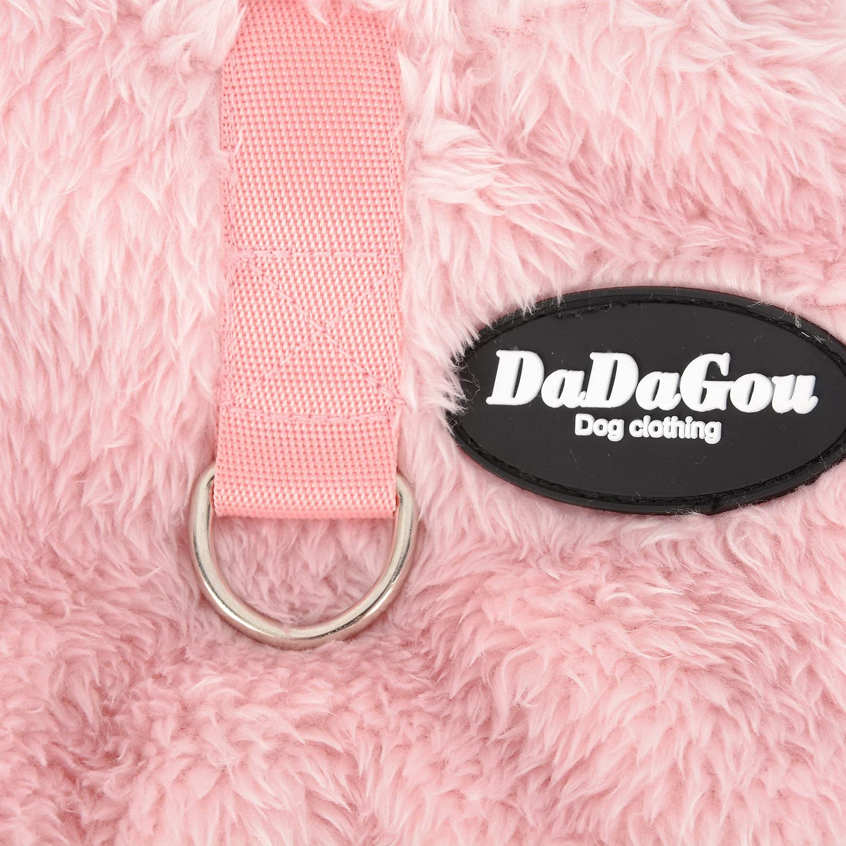 Hunde-Schlafanzug Aus Fleece (Einteiler) – Wärmender Overall Für Kleine Hunde, Mit Klettverschluss, Rosa