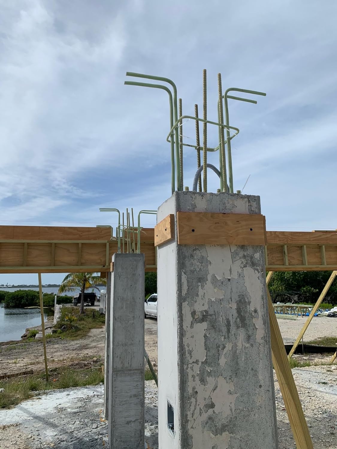 10 Pieces - #3 (3/8"",10mm) 5"" x 9"" Strirrup - SRG - Salt Rock Group Fiberglass Rebar, natural