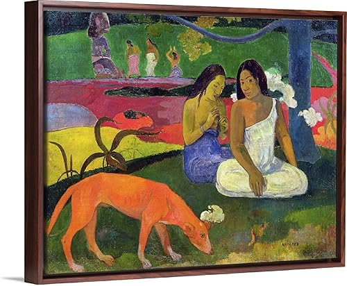 SYSMYXGS Paul Gauguin - Pintura por números para adultos, pintura por número, lienzo al óleo, pintura por número, pintura por número, kits de