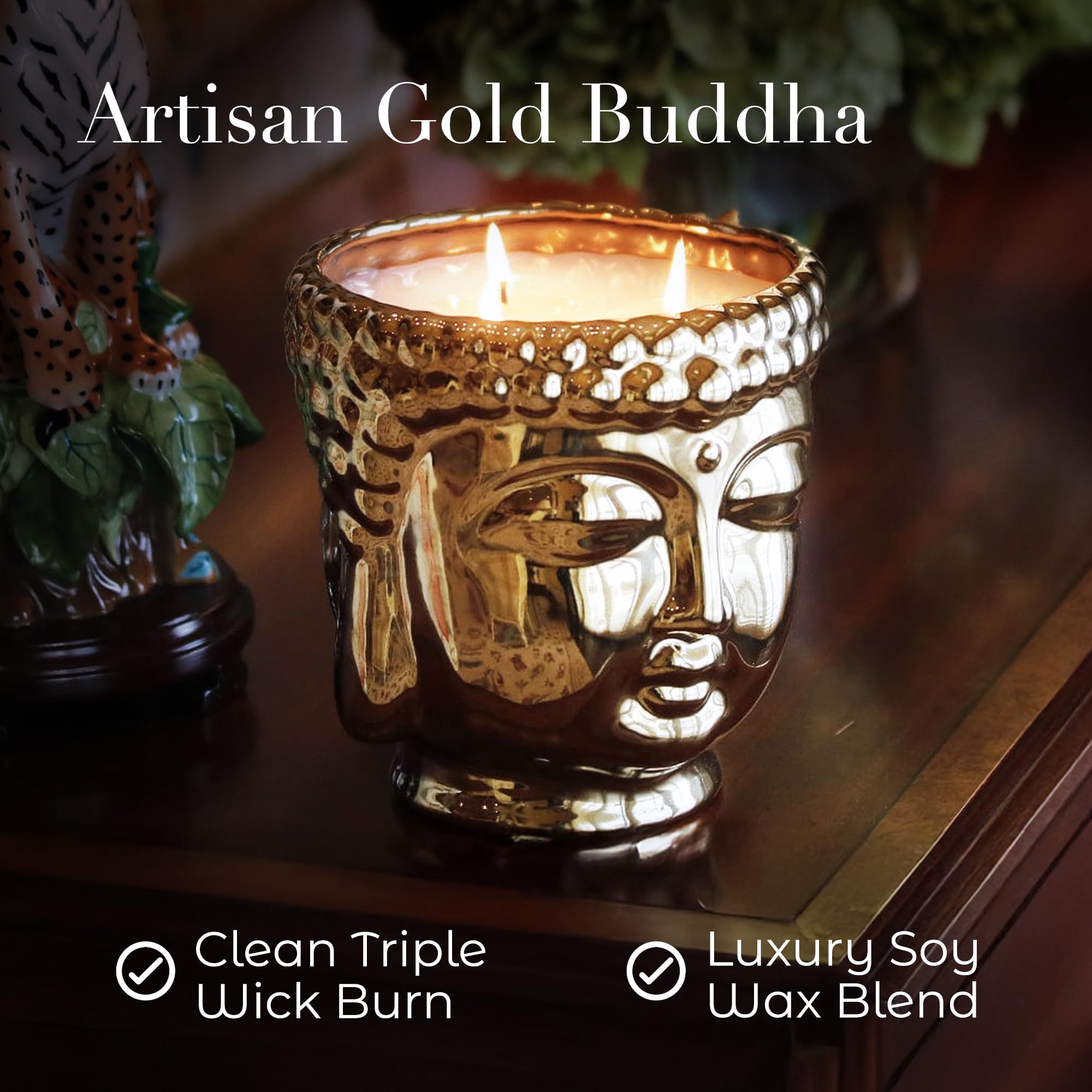 Thompson Ferrier Buddha Chai Vanilla Candle (Champagne) : Amazon