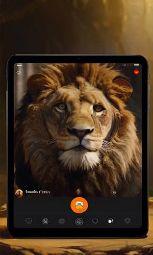 Fake call Lion - Voice Calls & Video prank Chat Simulation - Lion Fake Call Game for kids