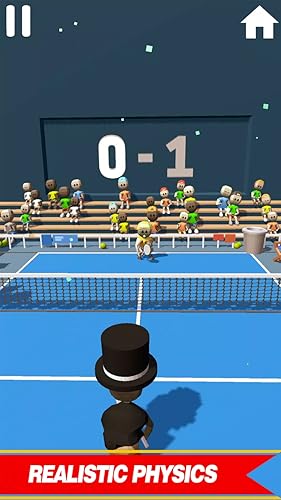 Mini Tennis Super Star Clash - Badminton Game For Kids