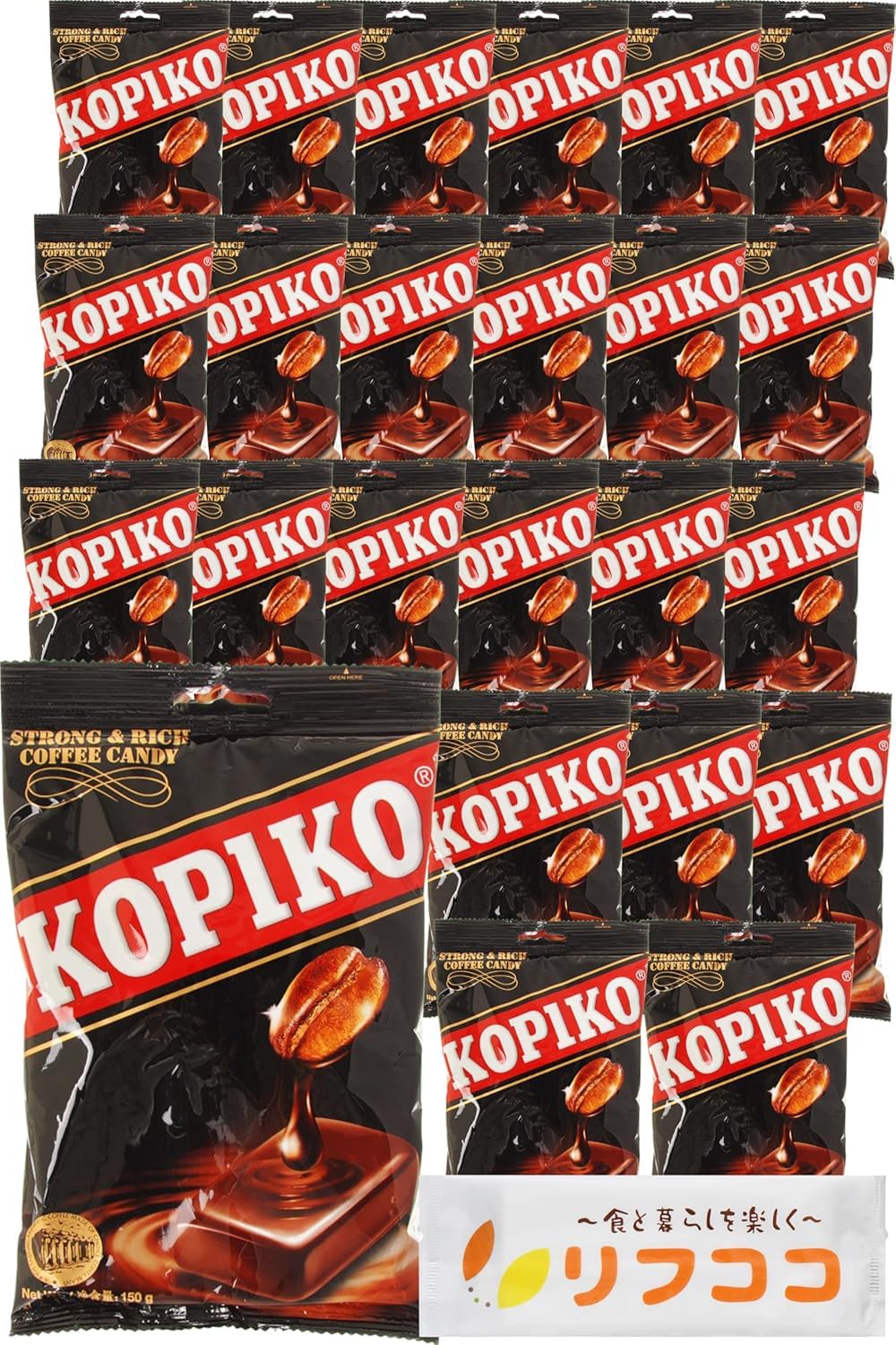 Amazon.co.jp: コピコ コーヒー キャンディ 袋入り 個包装タイプ 120g